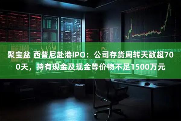 聚宝盆 西普尼赴港IPO：公司存货周转天数超700天，持有现金及现金等价物不足1500万元