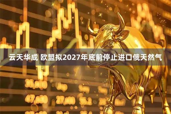 云天华成 欧盟拟2027年底前停止进口俄天然气
